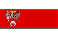 powiat brzeziński flaga