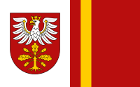 powiat dąbrowski flaga