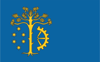 powiat stalowowolski flaga