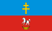 powiat włoszczowski flaga