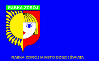 Gmina Rabka-Zdrój flaga