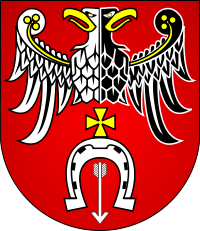 powiat brzeziński herb