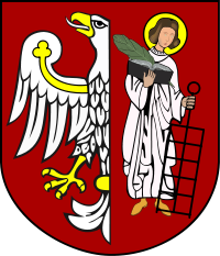 powiat łomżyński herb