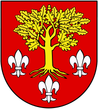 powiat poddębicki herb