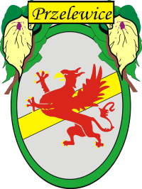 Gmina Przelewice herb